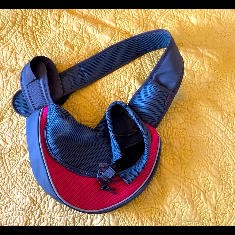 Dog sling carrying bag (S)